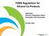 FSMA Regulations for Ethanol Co-Products