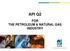 API Q2 FOR THE PETROLEUM & NATURAL GAS INDUSTRY