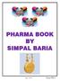 PHARMA BOOK BY SIMPAL BARIA