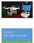 ASCENT - UAS Flight Controller. English. Admin 8/16/16 Help File English