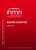 Illawarra Health and Medical Research Institute BOARD CHARTER