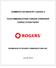 COMMENTS ON INDUSTRY CANADA S TELECOMMUNICATIONS FOREIGN OWNERSHIP CONSULTATION PAPER SUBMISSION OF ROGERS COMMUNICATIONS INC.