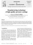 Manufacturing technology of high-quality pressure castings