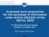 Proposed work programme for the exchange of information under Article 13(3)(b) of the IED for 2016