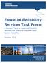 Essential Reliability Services Task Force