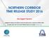 NORTHERN CORRIDOR TIME RELEASE STUDY 2016