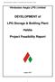 DEVELOPMENT of. LPG Storage & Bottling Plant. Haldia. Project Feasibility Report