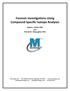 Forensic Investigations Using Compound Specific Isotope Analyses Robert J. Pirkle, PhD and Patrick W. McLoughlin, PhD