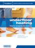 Underfloor heating & cooling solutions by Wavin
