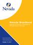 Nevada Broadband. Updated Overview of Broadband Infrastructure in Nevada