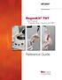 RegenKit THT. Autologous Platelet Rich Plasma (A-PRP) Reference Guide. Biologics. Concentrated on Healing