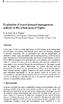 Evaluation of travel demand management policies in the urban area of Naples