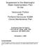 Supplement to the Washington State Implementation Plan for the. Vancouver Portion of the Portland-Vancouver AQMA Ozone Maintenance Plan