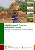 CGIAR Research Program on Dryland Cereals