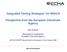 Integrated Testing Strategies for REACH. Perspective from the European Chemicals Agency