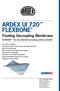 ARDEX UI 720 FLEXBONE