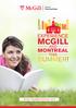 EXPERIENCE MCGILL AND MONTREAL THIS SUMMER!
