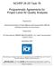 NCHRP Task 78. Programmatic Agreements for Project-Level Air Quality Analyses