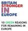 10 GREEN REASONS FOR REMAINING IN EUROPE