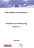 PUBLIC MONEY IS MY MONEY TOO! Public Procurement Monitoring Report no.2