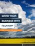 GROW YOUR BUSINESS WITH FEDRAMP WHAT TO EXPECT, HOW TO PREPARE