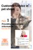 Customer service in pet shops