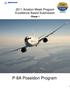 2011 Aviation Week Program Excellence Award Submission. Phase 1. P-8A Poseidon Program