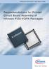 Additional Information, DS6, March Recommendations for Printed Circuit Board Assembly of Infineon P(G)-VQFN Packages