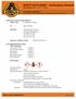 SAFETY DATA SHEET Gorilla Epoxy Hardener Date Revised: May 31, st Edition