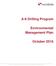 A-6 Drilling Program. Environmental Management Plan. October 2016