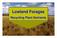 Lowland Forages. Recycling Plant Nutrients