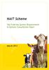 NAIT Scheme. Tag Ordering System Requirements & Options Consultation Paper. March 2013