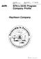 EPA s 33/50 Program Company Profile