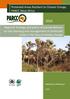 Regional strategy and policy recommendations for the planning and management of protected areas in the face of climate change