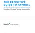 THE DEFINITIVE GUIDE TO PAYROLL