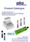 Product Catalogue. for gke Steri-Record Biological Indicators, Process Challenge Devices and Accessories