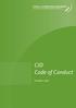 CID Code of Conduct October 2016