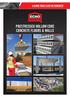 A NAME TRULY CAST IN CONCRETE PRESTRESSED HOLLOW CORE CONCRETE FLOORS & WALLS