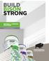 BUILD BISON STRONG DRYWALL & FINISHING SOLUTIONS.
