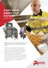 X-RAY FOOD INSPECTION SYSTEMS DYMOND X-RAY INSPECTION SYSTEM