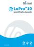 LoPro 10. specification guide. Nu-Heat v12. For more information visit  UNDERFLOOR HEATING SOLAR THERMAL HEAT PUMPS