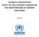 TECHNICAL SPECIFICATION SUPPLY OF FUEL EFFICIENT COOKSTOVES FOR UNHCR PERSONS OF CONCERN WORLDWIDE