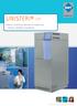 UNISTERI HP. Medium-sized Steam Sterilizer for Health Care - Efficient, Intelligent, Exceptional. protecting human health