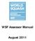 WSF Assessor Manual August 2011