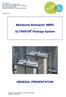 Membrane Bioreactor (MBR) - ULTRAFOR Package System