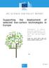 Supporting the deployment of selected low-carbon technologies in Europe