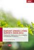 DUPONT GREEN LIVING SURVEY: INDIA 2014 Consumer Awareness and Adoption of Biobased Products. A study by TNS Global. Sponsored by: