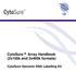 CytoSure Array Handbook (2x105k and 2x400k formats) CytoSure Genomic DNA Labelling Kit