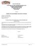 STATE OF MARYLAND 12/13/2013 REQUEST FOR ADVERTISEMENT AND NOTICE TO PROCEED