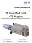 2T Projected Field HTS Magnet